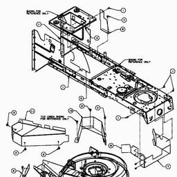 MTD LN 155 spare parts