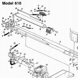 LAWNFLITE (1988/1989) 249-596-000 EDGER  spare parts