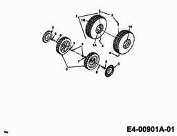 MTD 315 spare parts