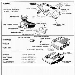 VICTA Quick Ref. Old Models 1987 - 1995 spare parts