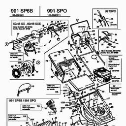 LAWNFLITE 991 SP 6 spare parts