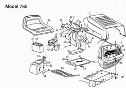 MOWMASTER (1999) RH125 / 13CH760N659 spare parts