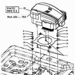 MTD PINTO spare parts