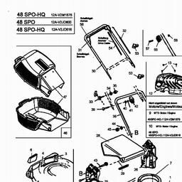 MTD 48 SPO-HQ spare parts
