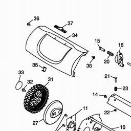 Wolf-Garten TC 38 S spare parts