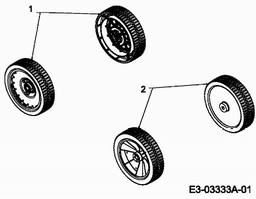 MTD 53 SPO spare parts