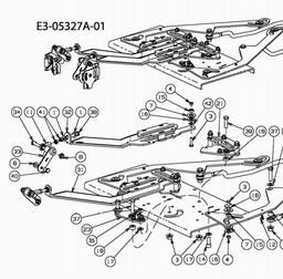 CUB CADET TANK S 60 spare parts