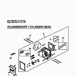 MTD-Engines 1 P 65 FWA spare parts