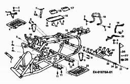 CUB CADET SP 50 spare parts