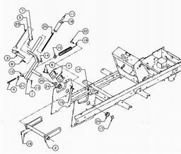CUB CADET 2135 spare parts