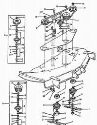 CUB CADET 1782 spare parts