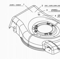 MTD 53 SPH spare parts