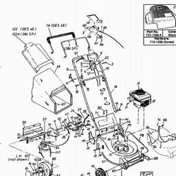 LAWNFLITE (2000) 384SP / 12B-698C611 spare parts