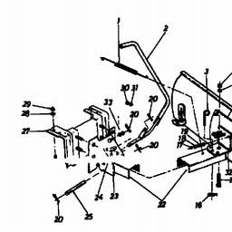MTD 485 - 42"/107cm for 300, 400, 600 series to 1999 spare parts