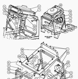 CUB CADET TANK S 60 spare parts