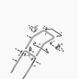 Wolf-Garten Power Edition 40 E-1 spare parts