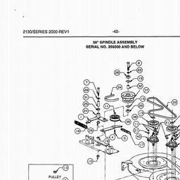 CUB CADET 2130 spare parts
