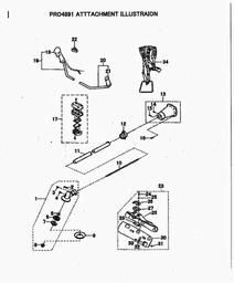 LAWNFLITE (2008) PRO4891 spare parts