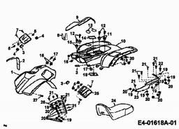CUB CADET UT 180 spare parts