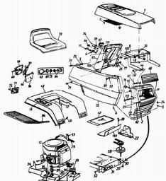MTD (1991) 131-686F611 spare parts