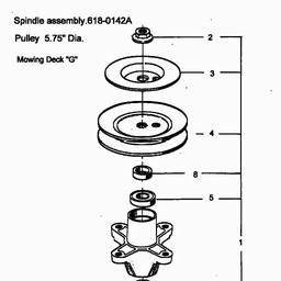 MTD B 155 spare parts