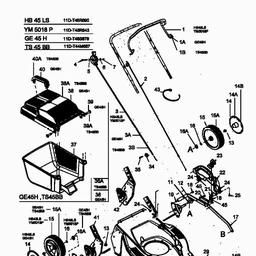 Yard-Man YM 5018 P spare parts