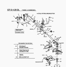 Wolf-Garten GT-S 4-29 DL spare parts
