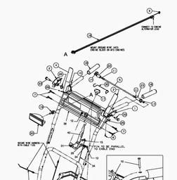 MTD ME 61 spare parts