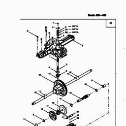 MTD B 155 spare parts