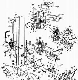 LAWNFLITE (1994/1995) 24-640 / 244(5)640A SHREDDER spare parts