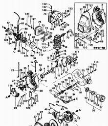LAWNFLITE (1990) SUPER 100.150 MINI 16 spare parts