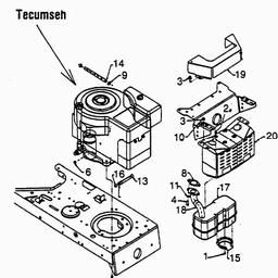 LAWNFLITE (2000) 806 / 13AO698G678 spare parts