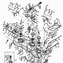 MTD 291 - 60"/152cm fÃ¼r Cub Cadet series 3000 spare parts