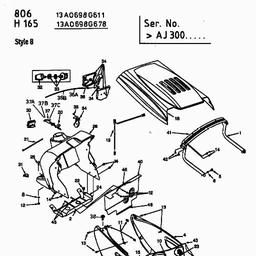 LAWNFLITE 806 spare parts