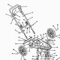 LAWNFLITE (2003) STC55P / 25A-253N678 LINE TRIMMER spare parts