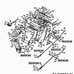 Yard-Man E 623 D spare parts