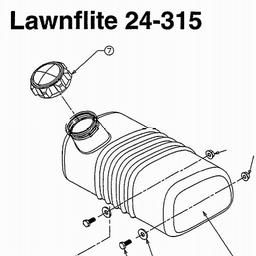 LAWNFLITE (1996) 29-204 / 290-204-000 REMOVE spare parts