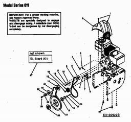 MTD 611 D spare parts