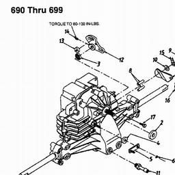 LAWNFLITE (2001) 806 / 13AO698G678 spare parts