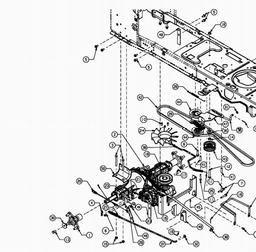 CUB CADET GT 1224 spare parts