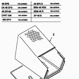 MTD 460 SPH spare parts