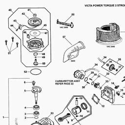 VICTA Spare Parts Manual 1998 - 2000 spare parts
