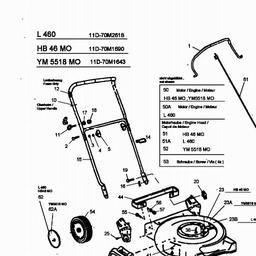 Yard-Man YM 5518 MO spare parts