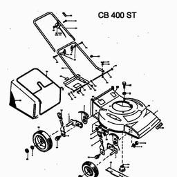 MTD CB 400 ST spare parts