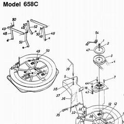 LAWNFLITE (1990) 140-848J611/828 spare parts