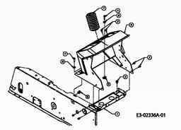 MTD 200/107 spare parts