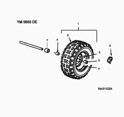 Yard-Man YM 5655 DE spare parts