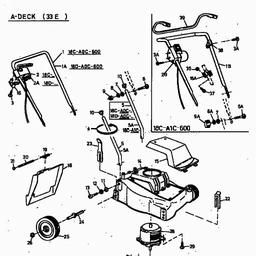 MTD 33 E spare parts
