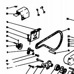 Golf 160 MS 4 spare parts