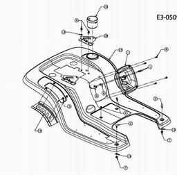 MTD G 200 spare parts